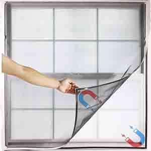 Adjustable DIY Magnetic Window Screen