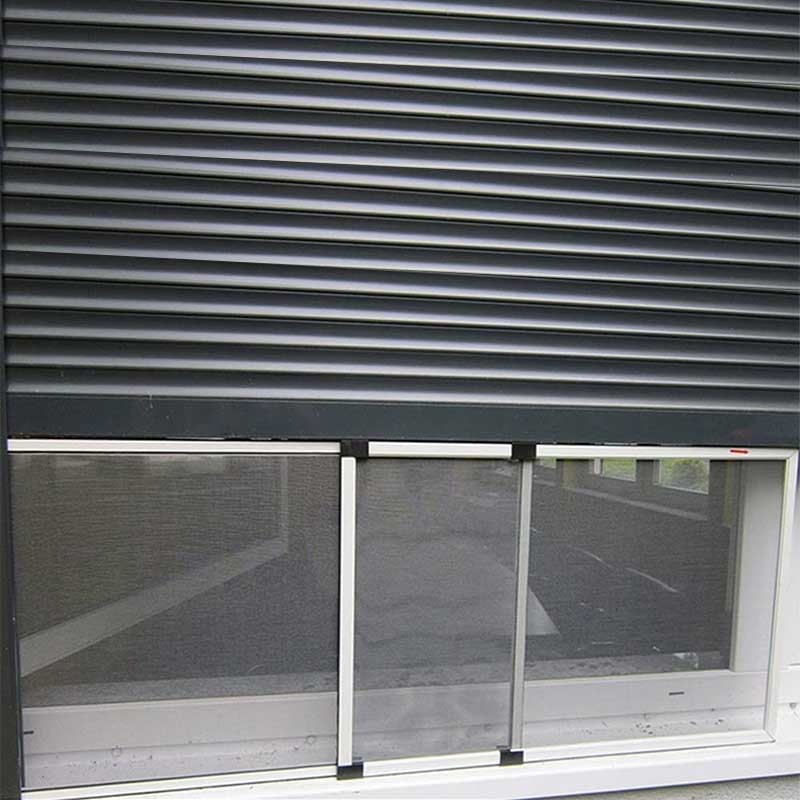 Aluminum Adjustable Sliding Window Screen, 2 Ways Expendable Aluminum Frame Window Screen