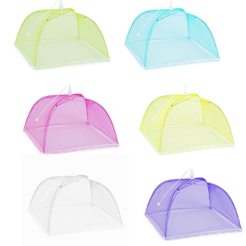 Food covers/ Food Tent Covers for Outdoors/ Mesh Food Covers Tent Umbrella for Outdoors, Screen Tents, Parties Picnics, BBQs, Reusable and Collapsible